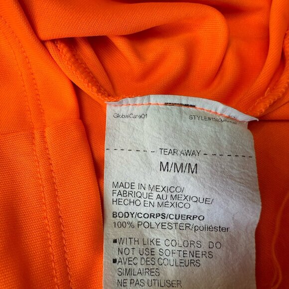 Under Armour The Tech Tank Mens Medium Sleeveless Shirt Performance Neon Orange - Picture 6 of 6